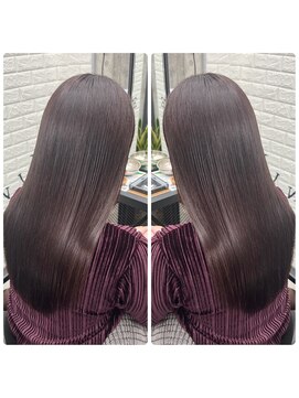 プリンシペ(PRINCIPE) 縮毛矯正ダメージレスカラー超音波トリートメント(カラーver)