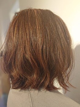 トコトワ(tocotowa)の写真/頭皮に優しいオーガニックカラー/ジアミン除去カラー取扱い◎毎月のメンテナンスもダメージレスに...* 