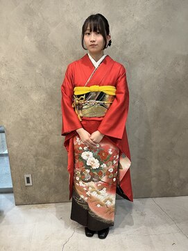 ビーハイブ ギフト(BeeHIVE GIFT) 成人式振袖着付
