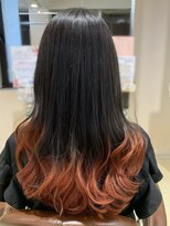 アズール 草加(azule)&nbsp;アプリコット　グラデーションカラー　オレンジ