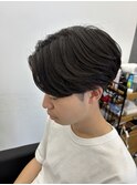 ☆水戸/メンズ/センターパート/ニュアンスパーマ/マッシュ/学割
