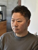 リム メンズヘア(LIM men's hair)&nbsp;濡れ髪スパイキー大人ショート【メンズカット/ヘア/倉敷/中島】