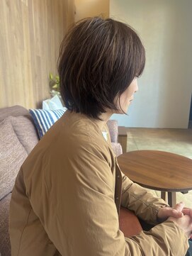 トップヘアーヒルズ 安城(TOP HAIR HILLS) 大人ショートのようなボブのような。