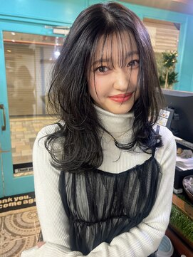 ナンバーナイン(NUMBER NINE) ミディアムレイヤー/姫路レイヤーカット