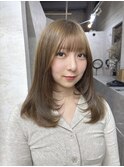 顔周りレイヤー ジグザグレイヤー