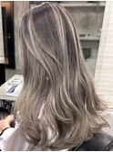 髪質改善縮毛矯正,レイヤー,縮毛矯正,白髪ぼかしハイライト.白髪