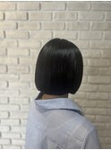 縮毛矯正　ボブ