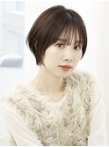 大人ショートボブ/20代30代40代/岡野亘希