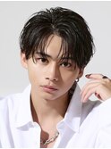 シースルーコンマニュアンスセンターパート