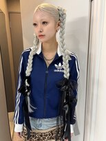 ペレ アネックス 大阪梅田茶屋町店(PELE ANNEX)&nbsp;ホワイトグレージュ/デジタルパーマ/フェザーパーマ/梅田