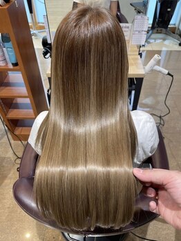最新の髪質改善ストレートも大人気♪髪質・クセに合わせた施術を◎桑名/四日市/縮毛矯正/酸性ストレート