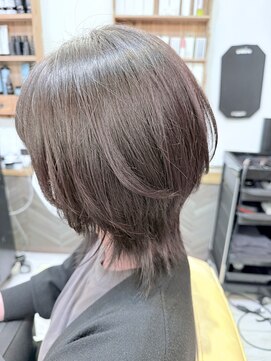 ヘアメイクゼロ 坂戸駅前店(hairmake zero) 外ハネレイヤーカット