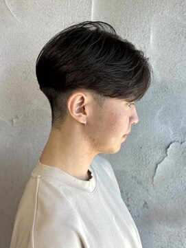 ニアウ 高崎店(Niau) MEN’S HAIR/サーフカール/刈り上げセンターパート/群馬高崎