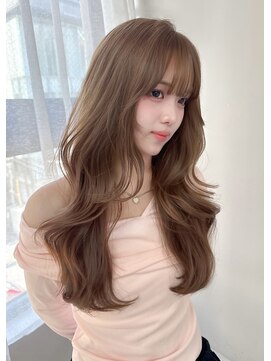 【votan_はまひ】レイヤーカット/マロンブラウン/髪質改善/前髪