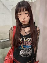 カシェ ホリエ(CACHE HORIE)&nbsp;レイヤーカット / 顔まわりカット / ブラウンカラー / 牧野