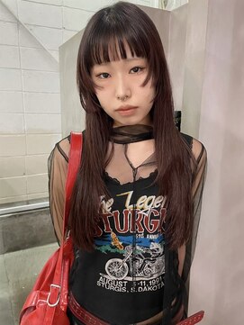 カシェ ホリエ(CACHE HORIE) レイヤーカット / 顔まわりカット / ブラウンカラー / 牧野