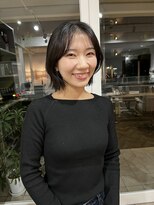 ハク メゾン(HaKU maison) ストレート外はねくびれボブ/大人切りっぱなしボブ