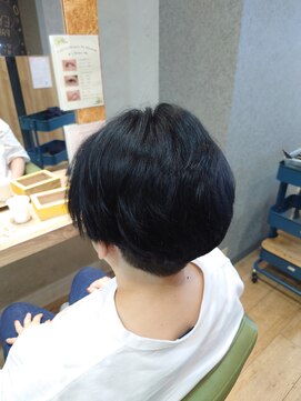 ブロッサム 東中野店 メンズパーマツイストスパイラル×韓国風マッシュ束感