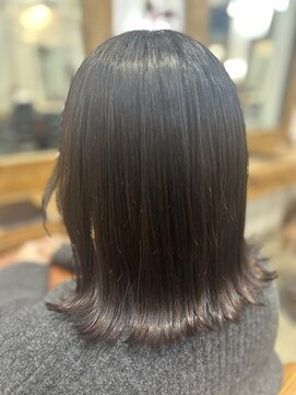 ニューラインギンザ(New-Line 銀座) 切りっぱなし グレージュ