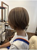 丸みショートボブ