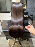 仕上げアイロンなし/乾かすだけ髪質改善ストレート/髪質改善