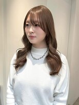 ガリカ 大名(Gallica)&nbsp;<ゲスト>ブリーチなしダブルカラー、上品なショコラベージュ。