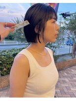 ウシワカマル ミライ(USHIWAKAMARU MIRAI) ・切りっぱなしボブ