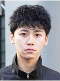 渋谷緩めアクティブショートルーズショートパーマツイストパーマ