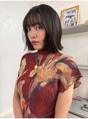 地毛風ボブ＊instagram@moeka.ishii