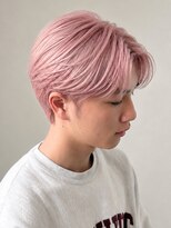 サラジュ 仁川店(SARAJU) 【メンズ特化】森山担当 韓国風毛流れヘア×ペールピンク