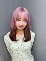 ロテサカエ(Lote.Sakae)&nbsp;ダークパープル/ナチュラルショート/夏のヘアアレンジ/名古屋栄