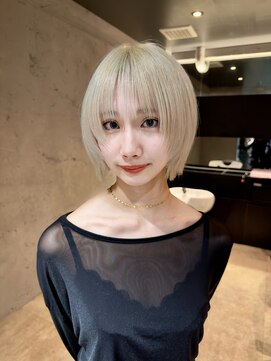 ボーテコンシェル 柏店(BEAUTE CONCIER) 【安田】ブロンドミディアムレイヤー