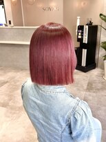 ソヨン 平塚店(SOYON)&nbsp;ぷつっとボブ×ラベンダーピンク＊
