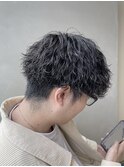 波巻きミックスパーマ