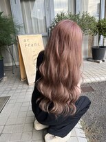 ヘアアンドリラクシングルーム アールフラン(Hair&Relaxingroom arFranc)&nbsp;ピンクブラウン