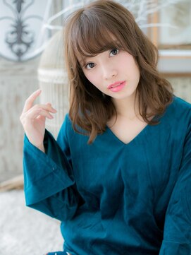 カバーヘア 上尾西口店(COVER HAIR) *mod's上尾*モテ要素たっぷり♪くせ毛風抜け感セミディa