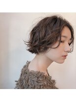 マッシュ 北堀江(MASHU)&nbsp;やわらかい質感の大人ボブ サエキ