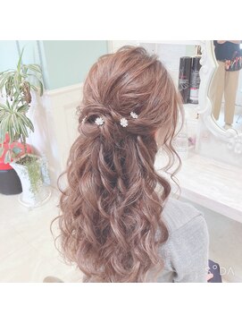 セットサロン マオ(MAO) MAOハーフアップ