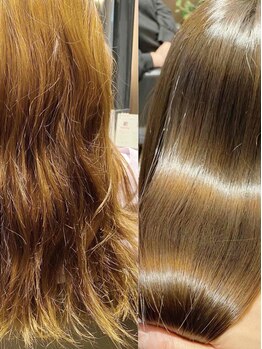 ビグディーサロン(BIGOUDI SALON)の写真/[19時まで受付OK]髪質改善のプロフェッショナル在籍☆瞬間的な綺麗ではなく、あなたの髪を本質的に変える！