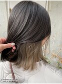 yuistyle//インナーカラー ベージュ