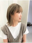 ワンブリーチでつくるコントラストカラー