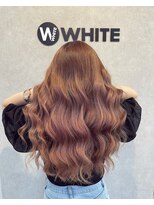 ホワイト(WHITE) [WHITE RYOTA] モテ確ゆるふわピンクブラウン