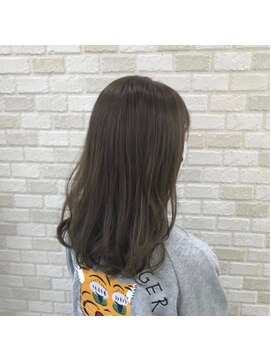 ヘアサロン キュー(hair salon Q) 透け感ナチュラルカラー