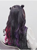 パープル&ピンクインナーカラー