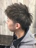 【メンズクーポン】カット＆カラー&ヘッドスパ￥9100