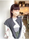 ワイドバング 暖色カラー チェリーピンク 担当渡辺聖