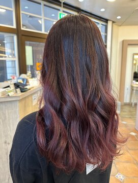 ベルプロッドバイアルター 千葉(bel. prod by aL-ter) 【bel.高野】グレージュカラー/シルキーベージュ/斜めバング