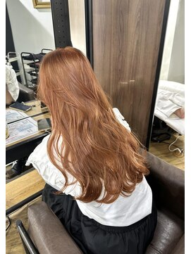 アルカナ 明治神宮前原宿(ARCANA) 斜めバンググレージュカラーシルキーベージュ　マッシュパーマ