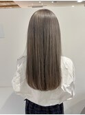 ダブルカラー　グレージュ