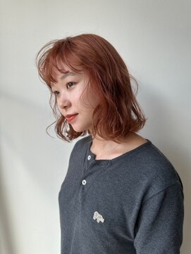 ランデブー ルノン(Rendez Vouslunon) オレンジカラー/オレンジベージュ